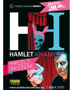 Gráfica HxH Hamlet por Hamlet de Marcelo Savignone